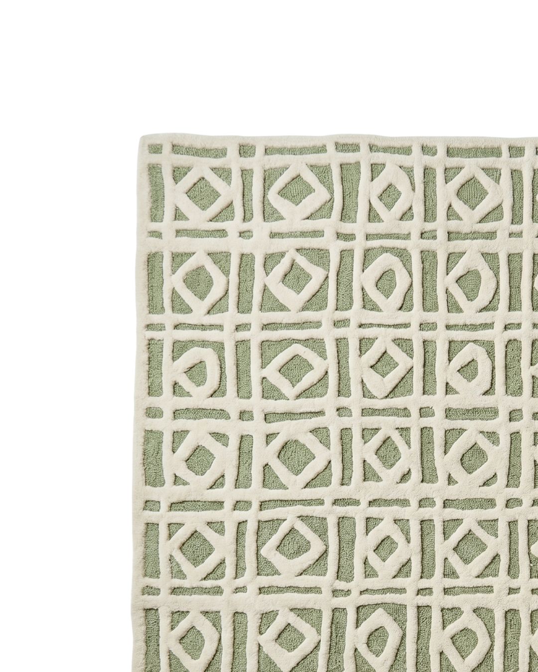 Heritage Tiles Rug | HandTufted Custom Rug