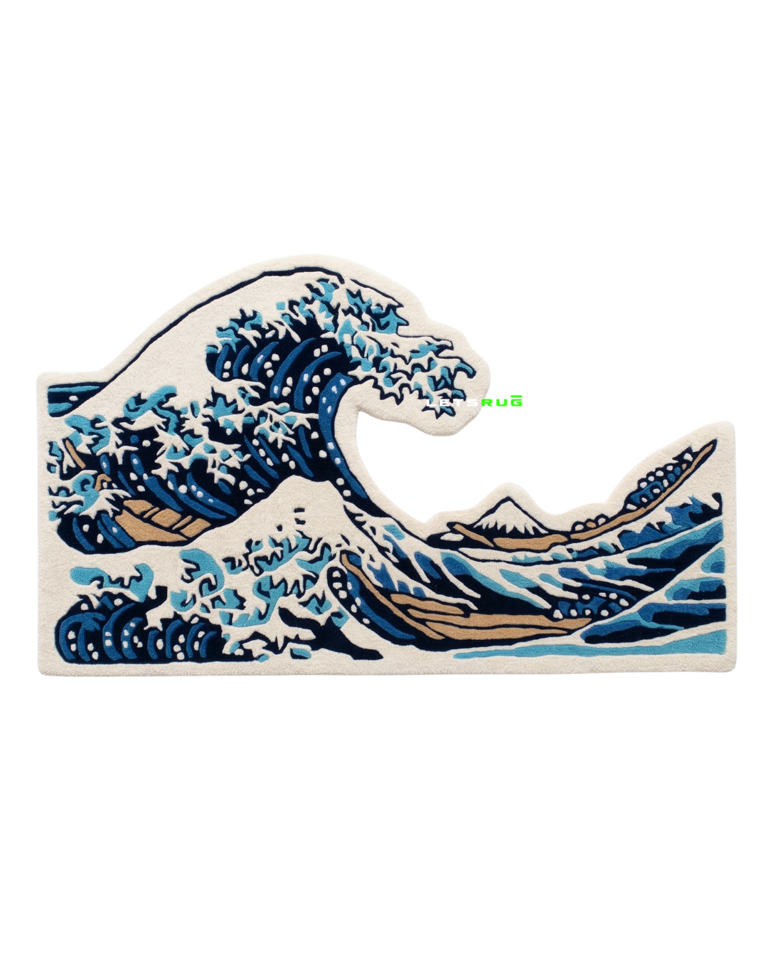 Great Wave Rug | HandTufted Custom Rug