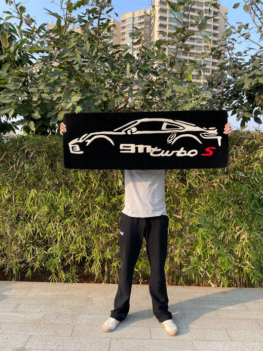 Sports Car Rug | HandTufted Rug