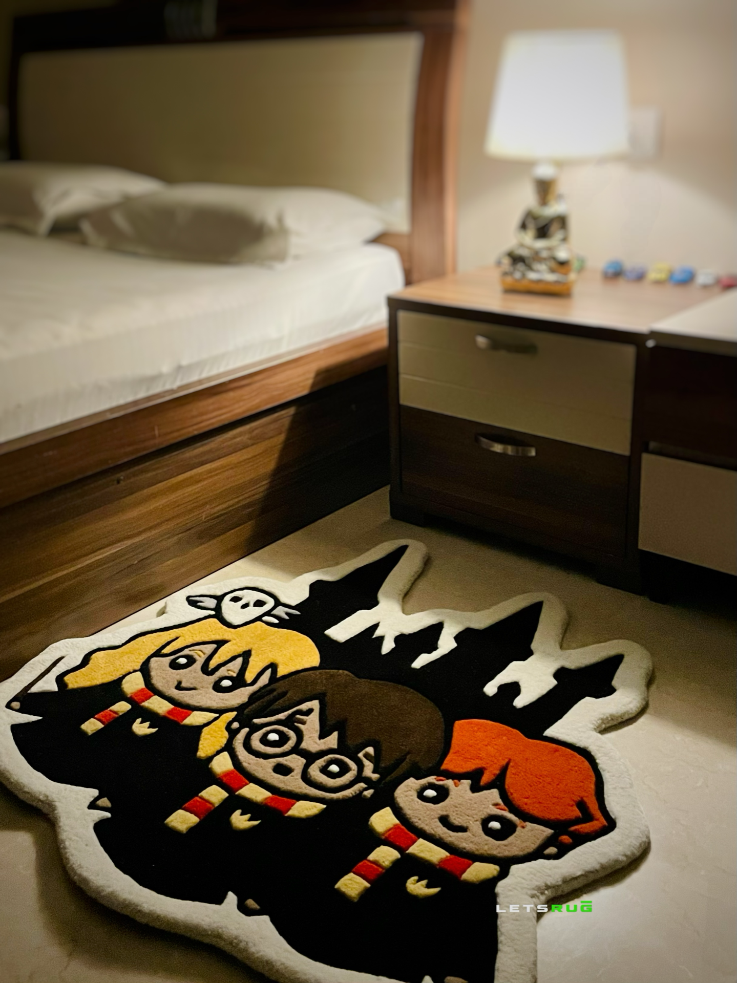 Fan Art Custom Handmade Rug | LetsRug.in