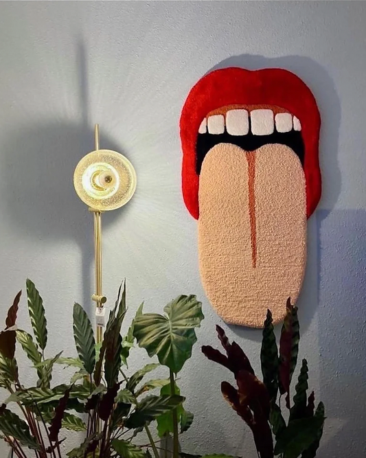 Tongue Rug by LetsRug