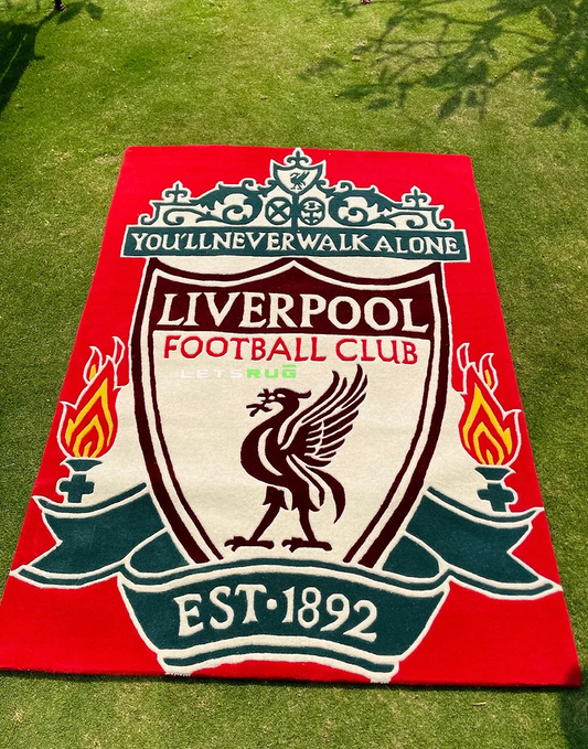 Liverpool Football Handtufted Custom Rug | LetsRug.in
