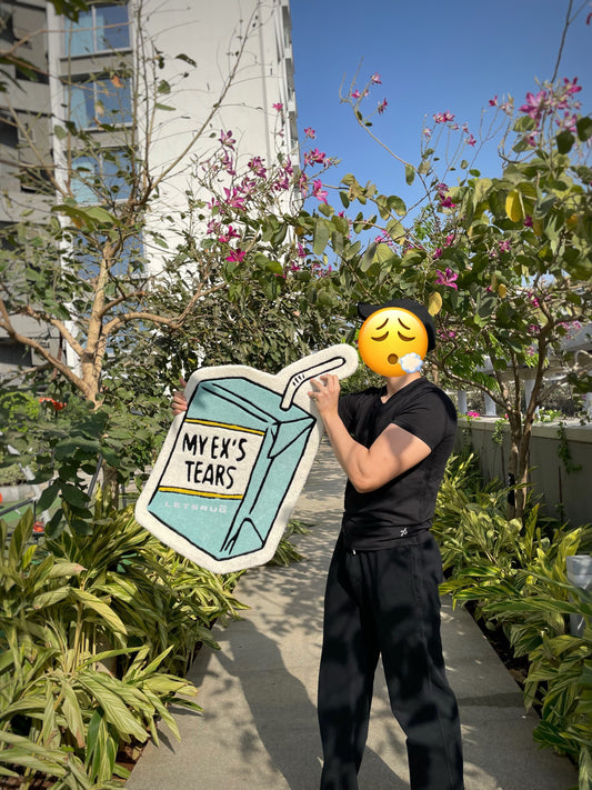 My Ex's Tears Rug | HandTufted | Letsrug