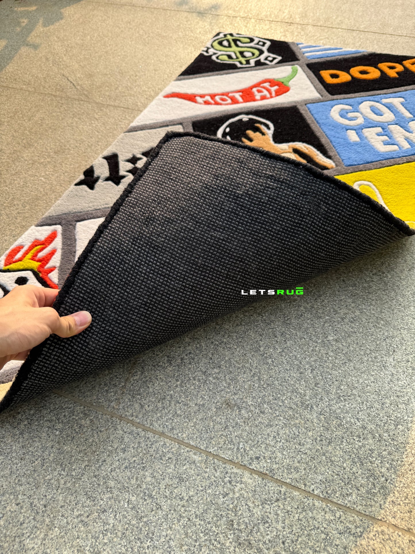 Sneakerhead Box Rug | HandTufted Custom Rug