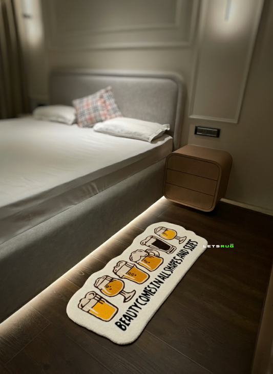 Beauty Comes In All Shapes Rug | HandTufted Custom Rug