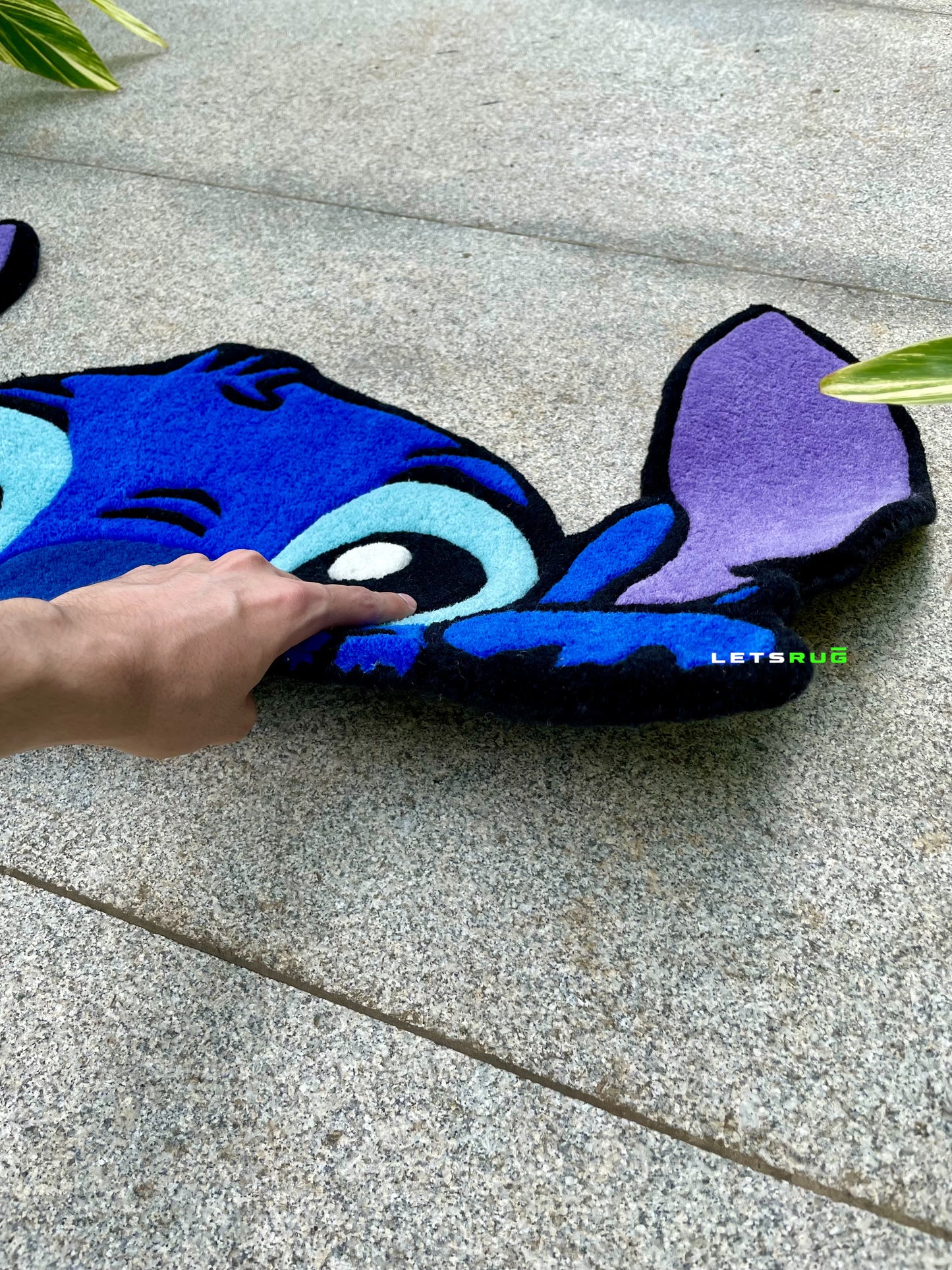 Fan Art Custom Bedside Rug | Handmade Rug | LetsRug.in