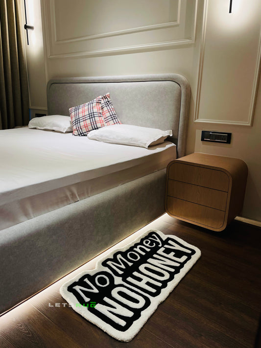 No Money No Honey Rug | HandTufted Custom Rug