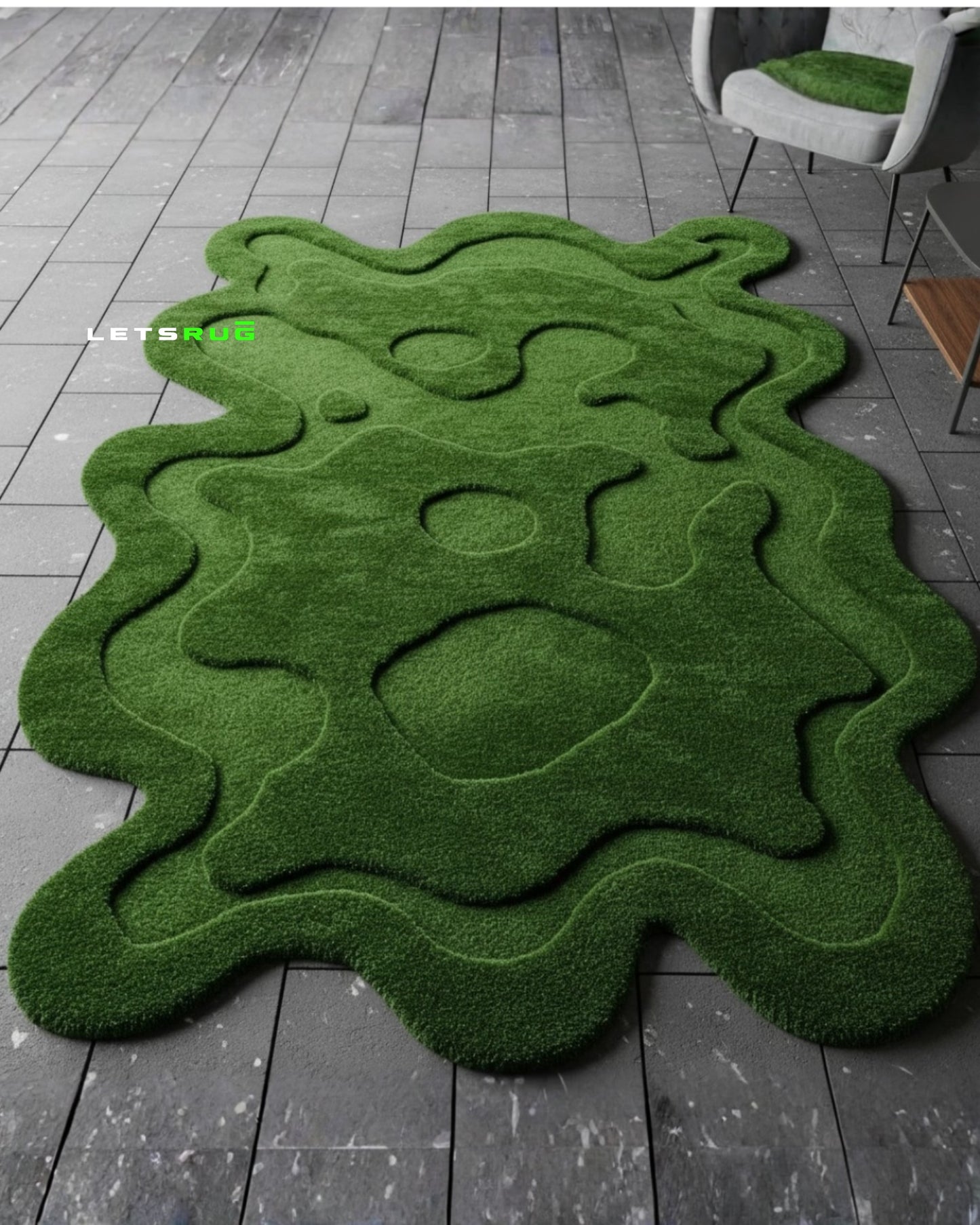 Soft Terrain Rug | HandTufted Custom Rug