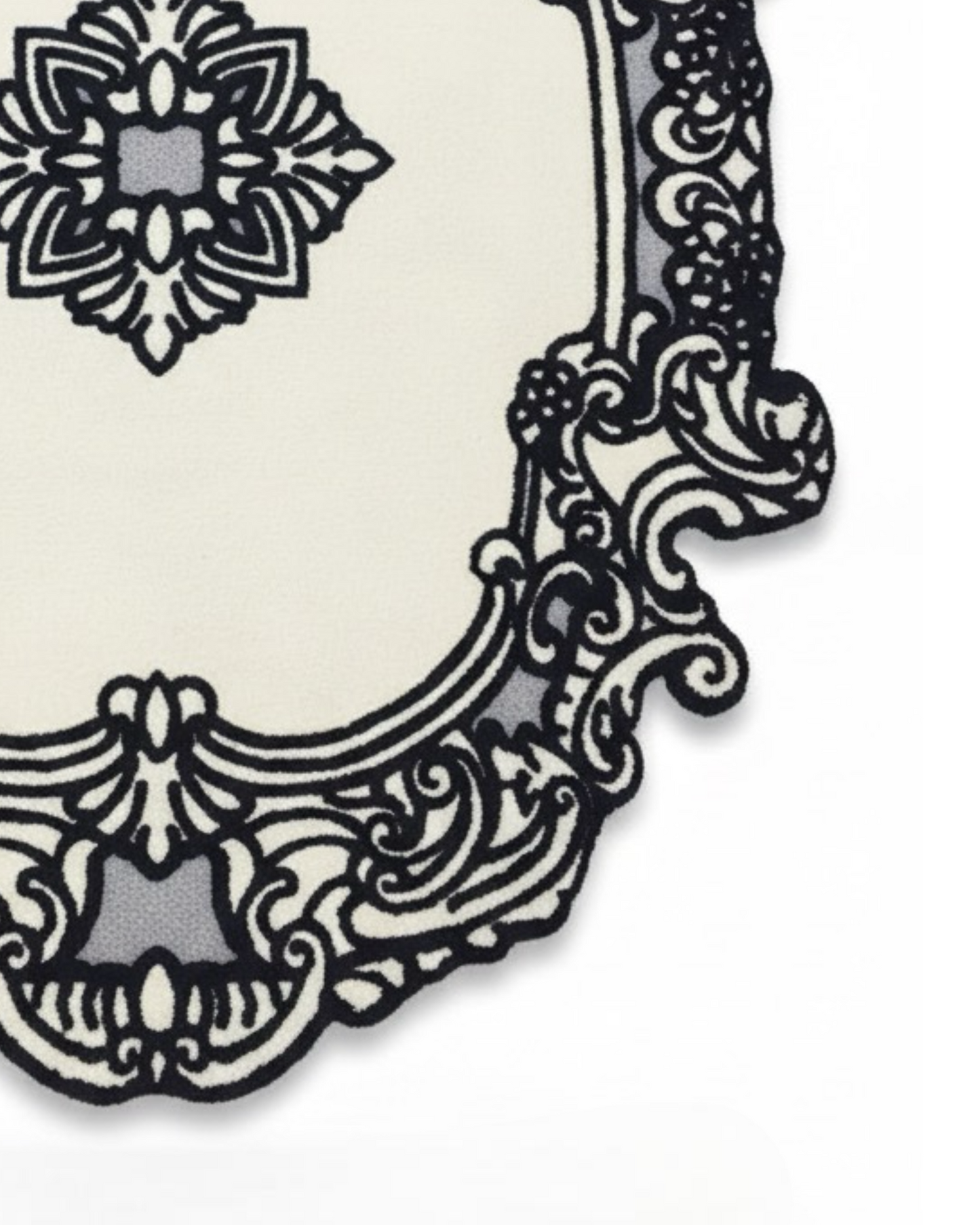 Victoria Frame Rug | HandTufted Custom Rug