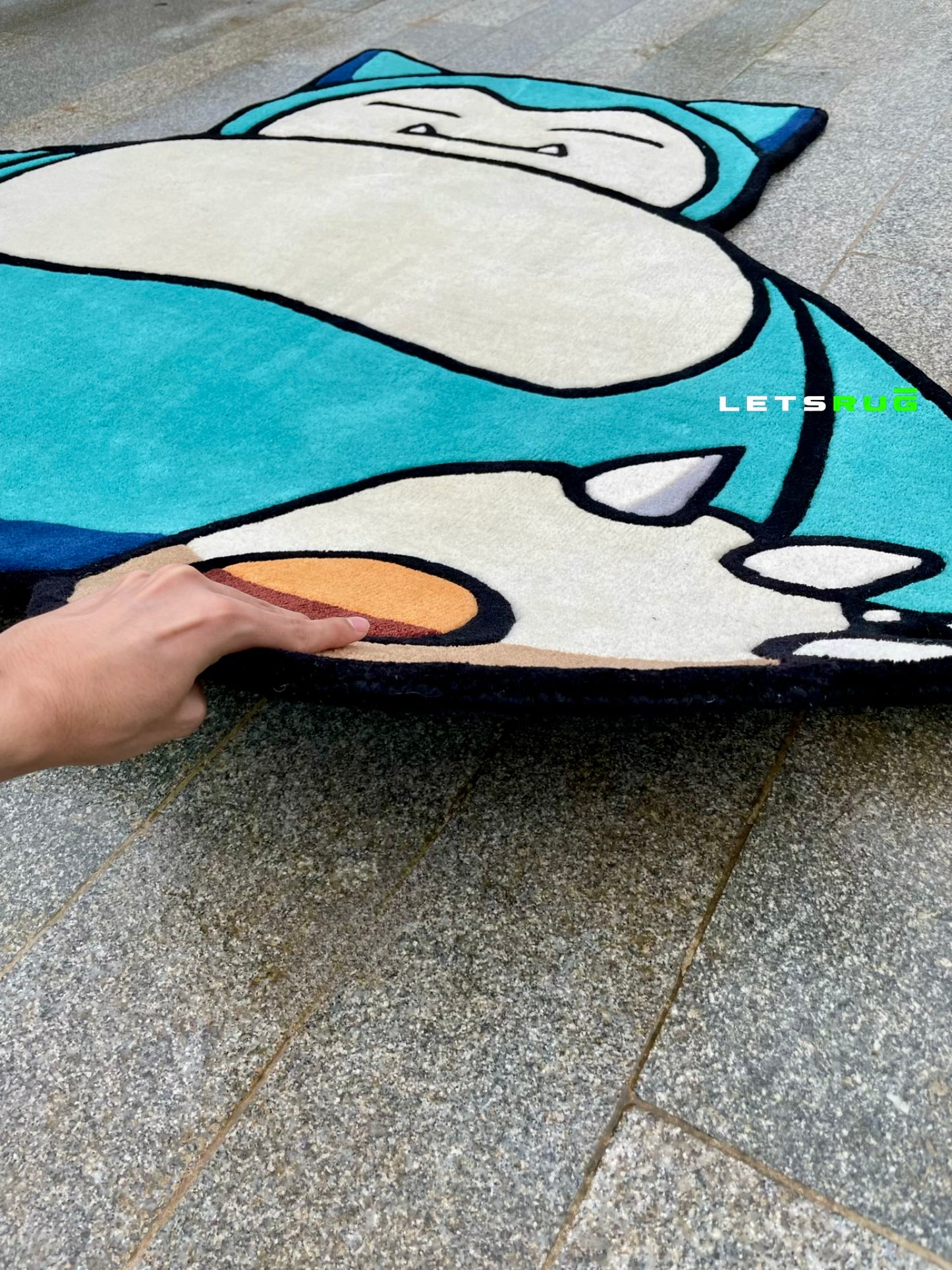 Giant Fan Art ๐ค Character Custom Rug by LetsRug