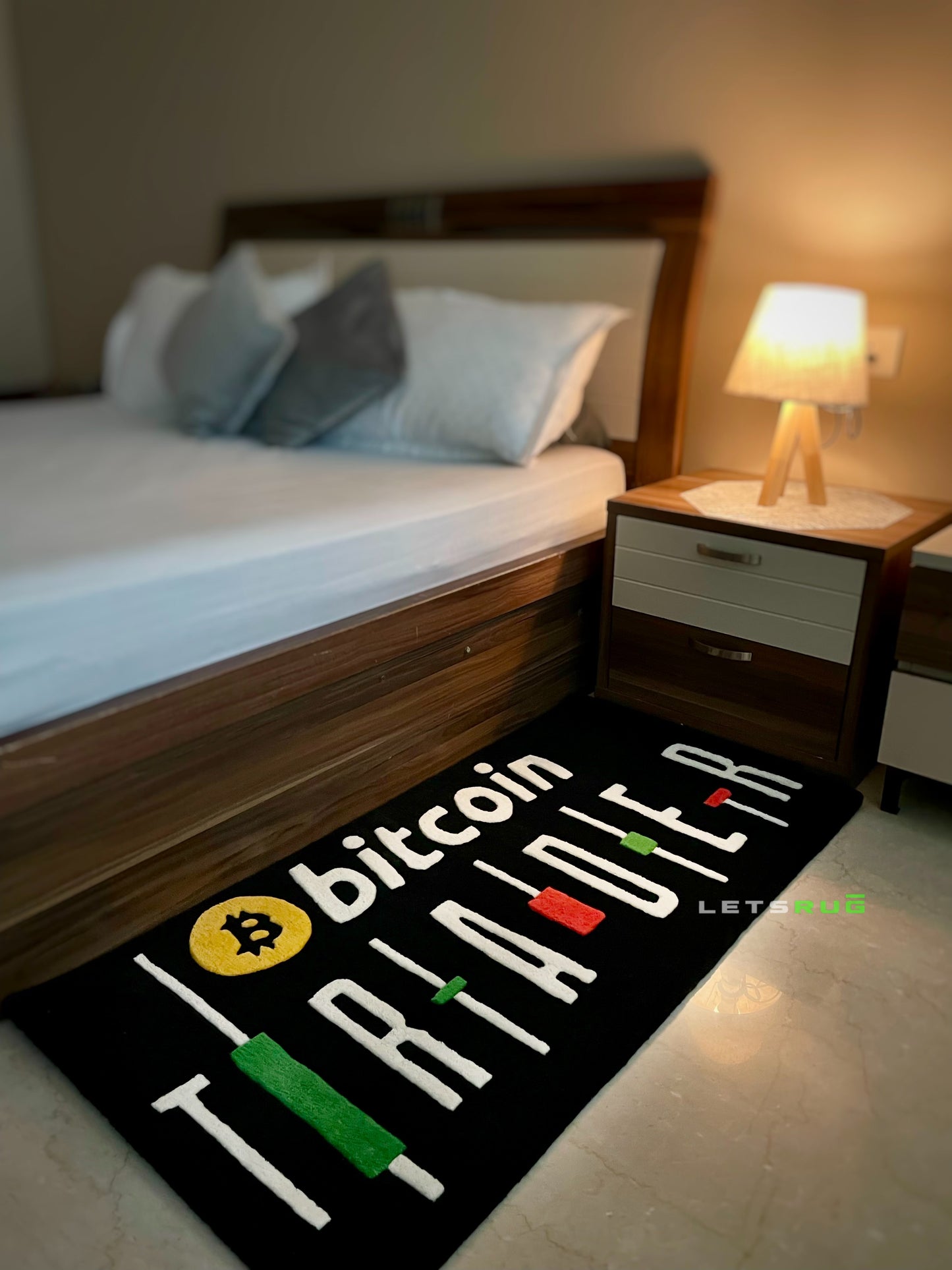 Custom Handmade Rug For Traders | LetsRug.in