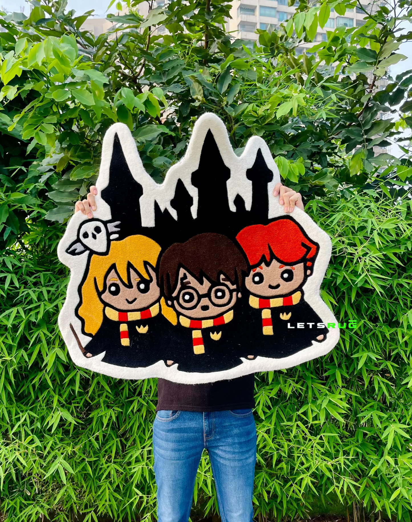Fan Art Custom Handmade Rug | LetsRug.in