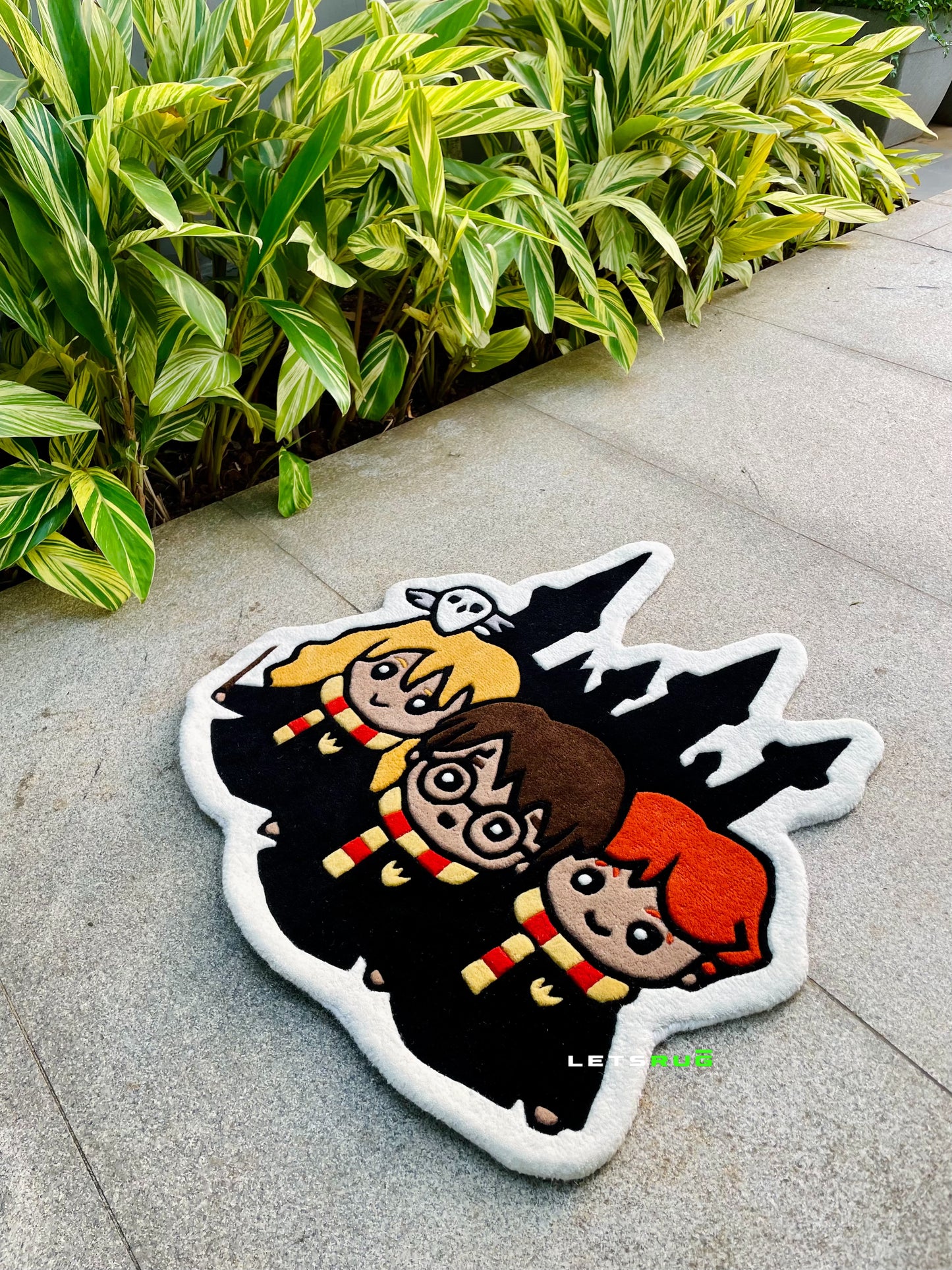 Fan Art Custom Handmade Rug | LetsRug.in