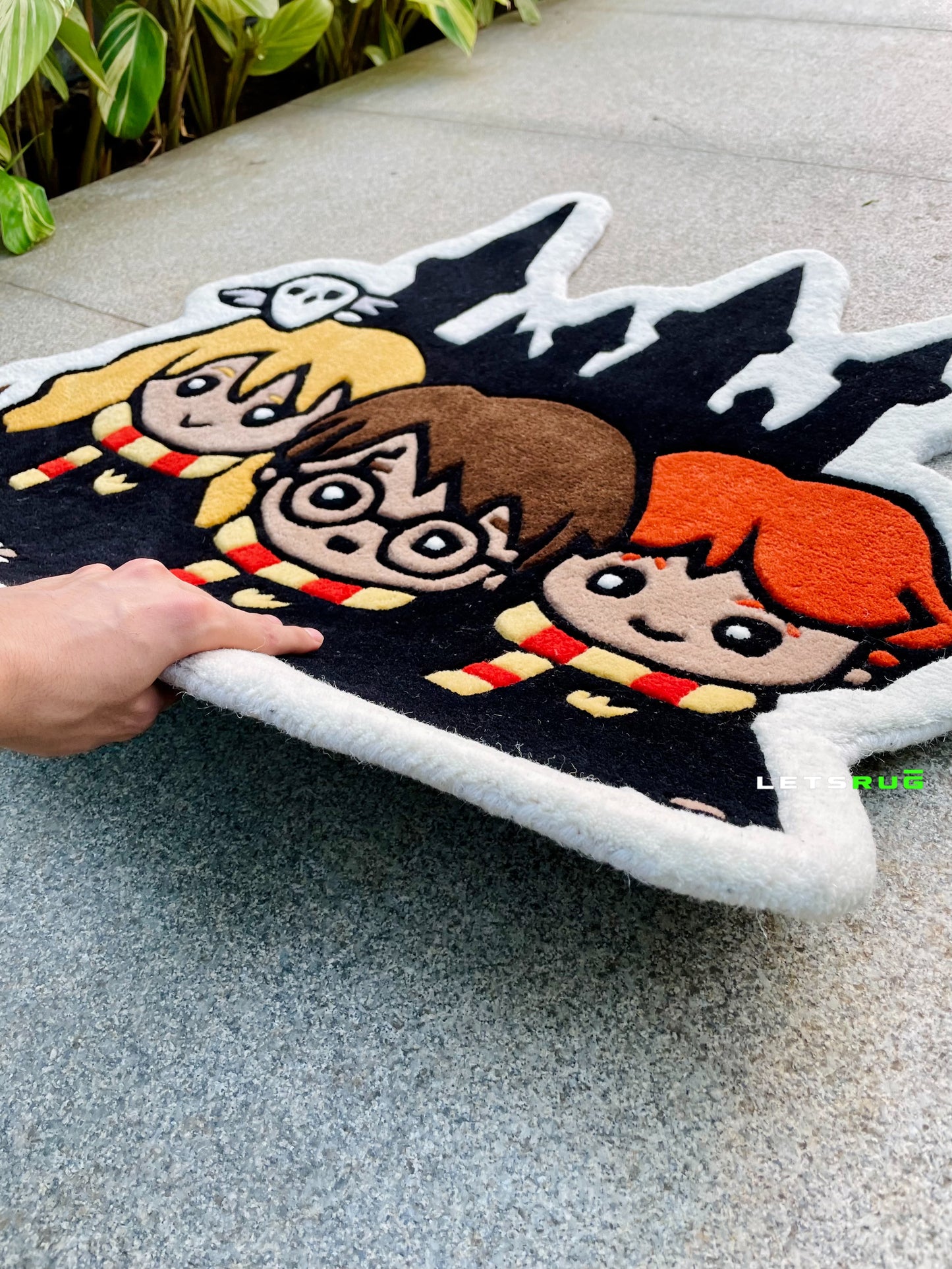 Fan Art Custom Handmade Rug | LetsRug.in