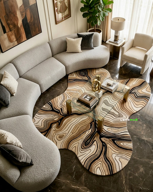 Terra Flow Rug | HandTufted Custom Rug