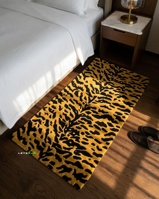 luxury Tiger Design Rug | HandTufted Custom Rug