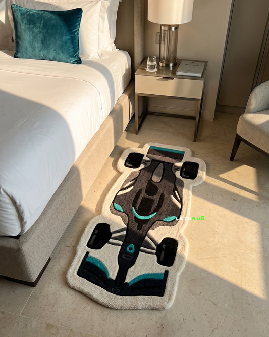 Sports Car Rug | HandTufted Custom Rug