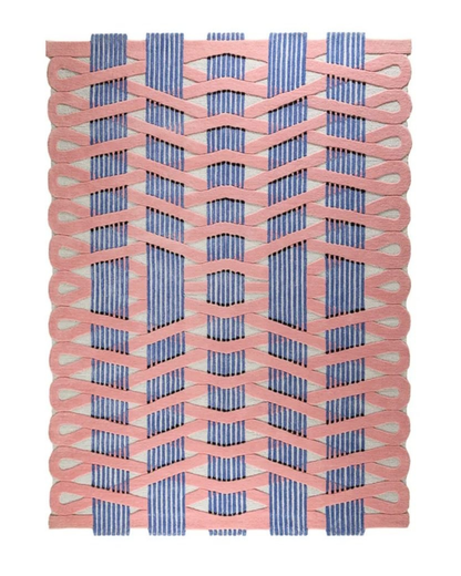 Ribbon Loom Modern Rug | HandTufted Custom Rug