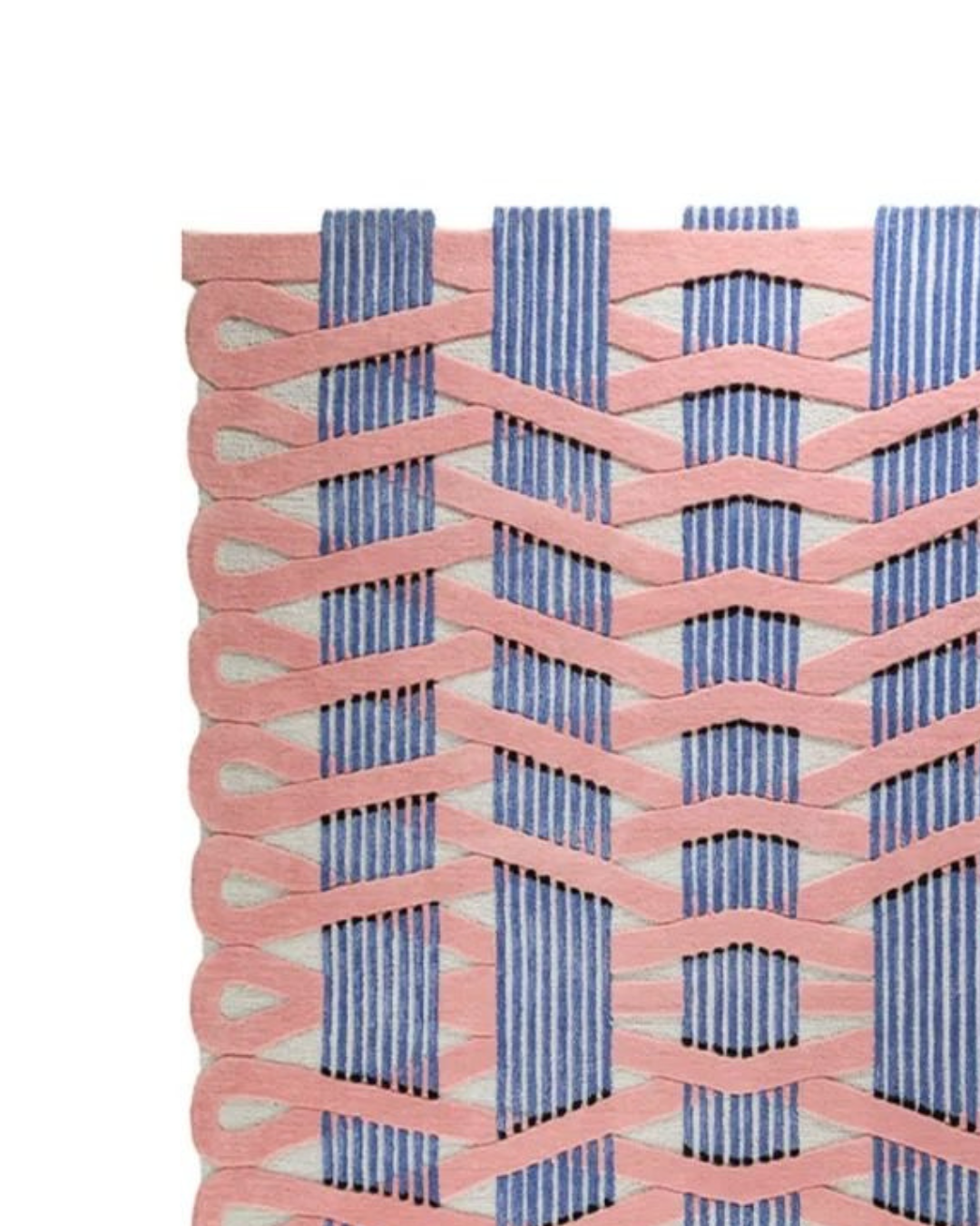 Ribbon Loom Modern Rug | HandTufted Custom Rug