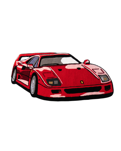 Sports Car Rug | HandTufted Custom Rug