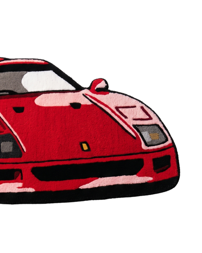 Sports Car Rug | HandTufted Custom Rug