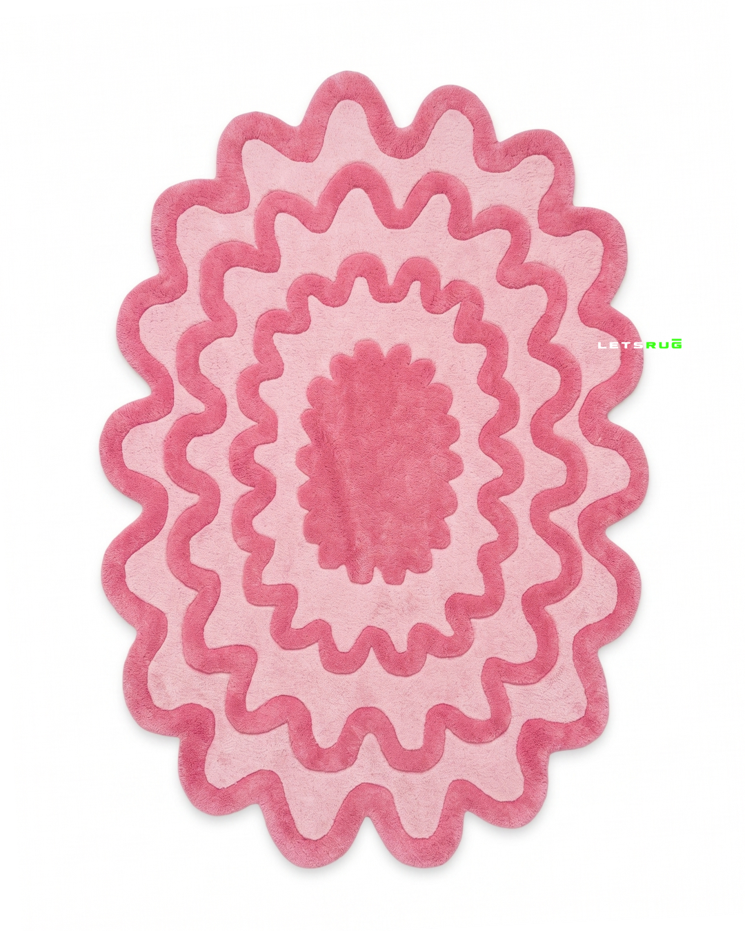Cotton Candy Wave Rug | HandTufted Custom Rug