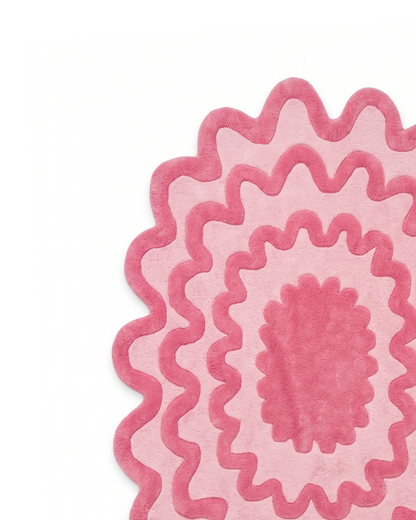 Cotton Candy Wave Rug | HandTufted Custom Rug