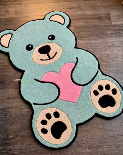 Teddy Love Rug | Handtufted | LetsRug.in