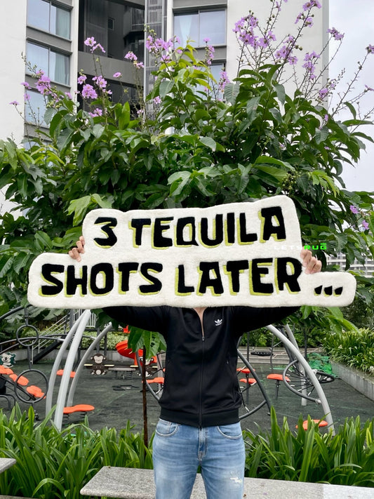 3 Tequila Shots Later Rug | Handtufted | LetsRug.in
