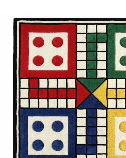 Classic Ludo Rug | HandTufted Custom Rug