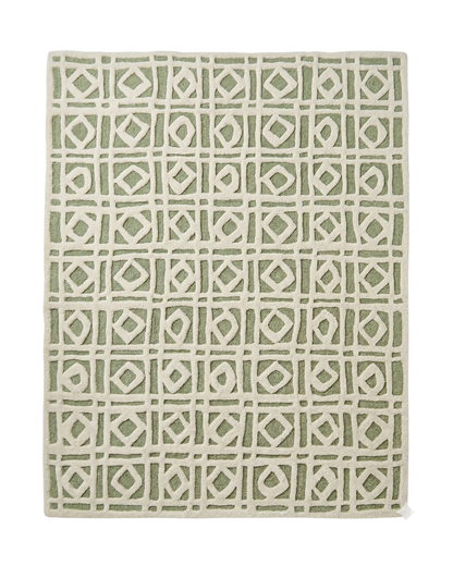 Heritage Tiles Rug | HandTufted Custom Rug