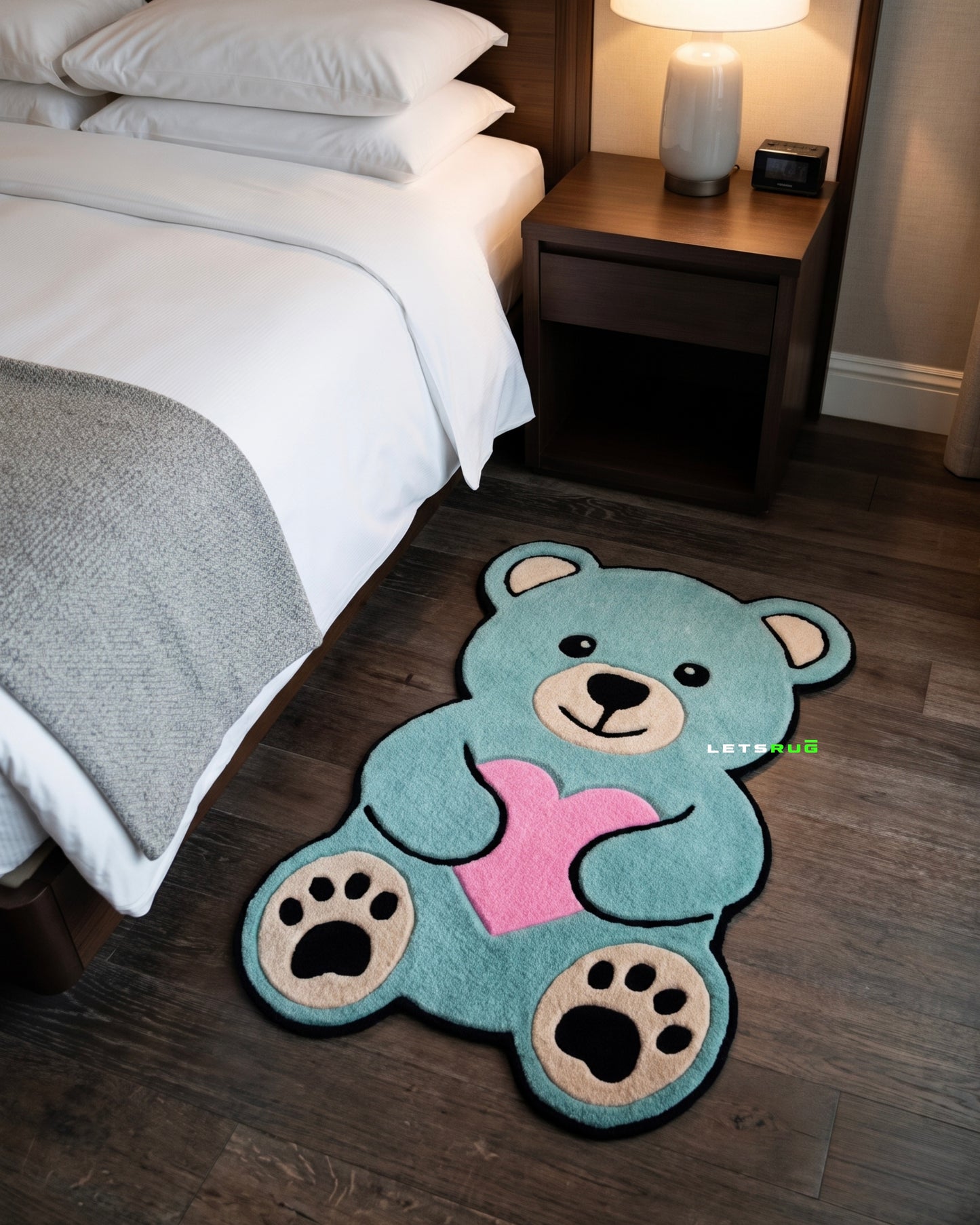 Teddy Love Rug | Handtufted | LetsRug.in