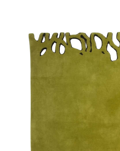 Olive Carved Rug | HandTufted Custom Rug