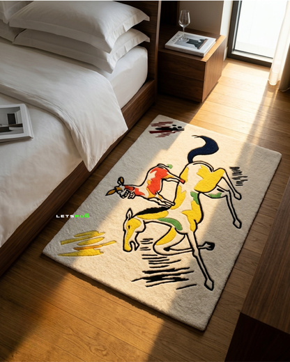 Painting Rug | HandTufted Rug