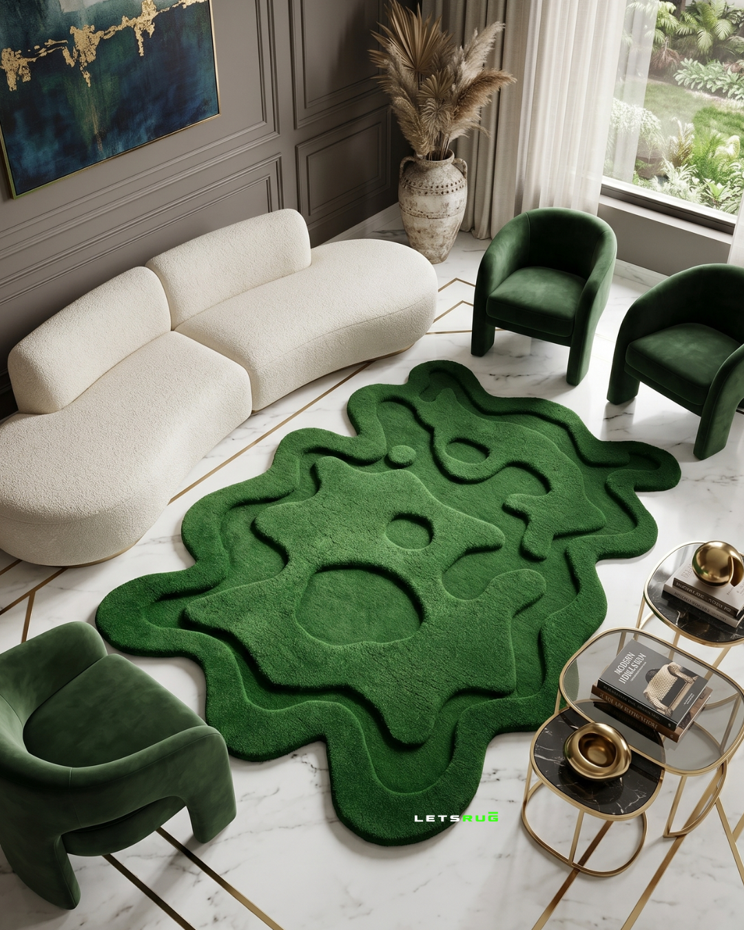 Soft Terrain Rug | HandTufted Custom Rug