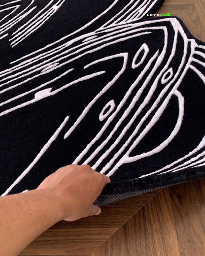 InkWave Rug | HandTufted Custom Rug