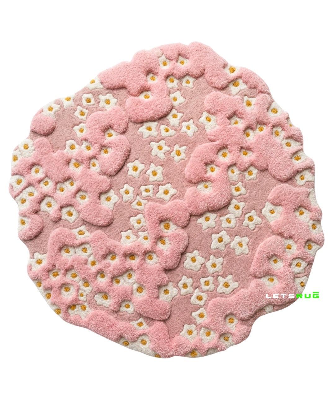 Blosson Cloud Layered Rug | HandTufted Custom Rug