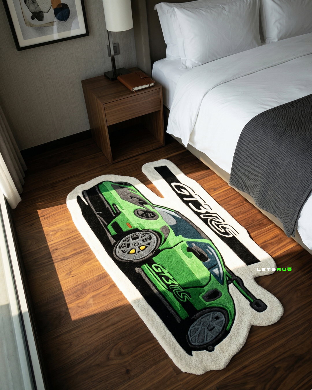 Car Rug 01 | HandTufted Custom Rug