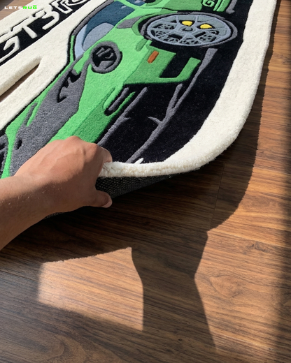Car Rug 01 | HandTufted Custom Rug