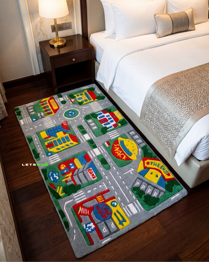 City Explorer Rug | HandTufted Custom Rug