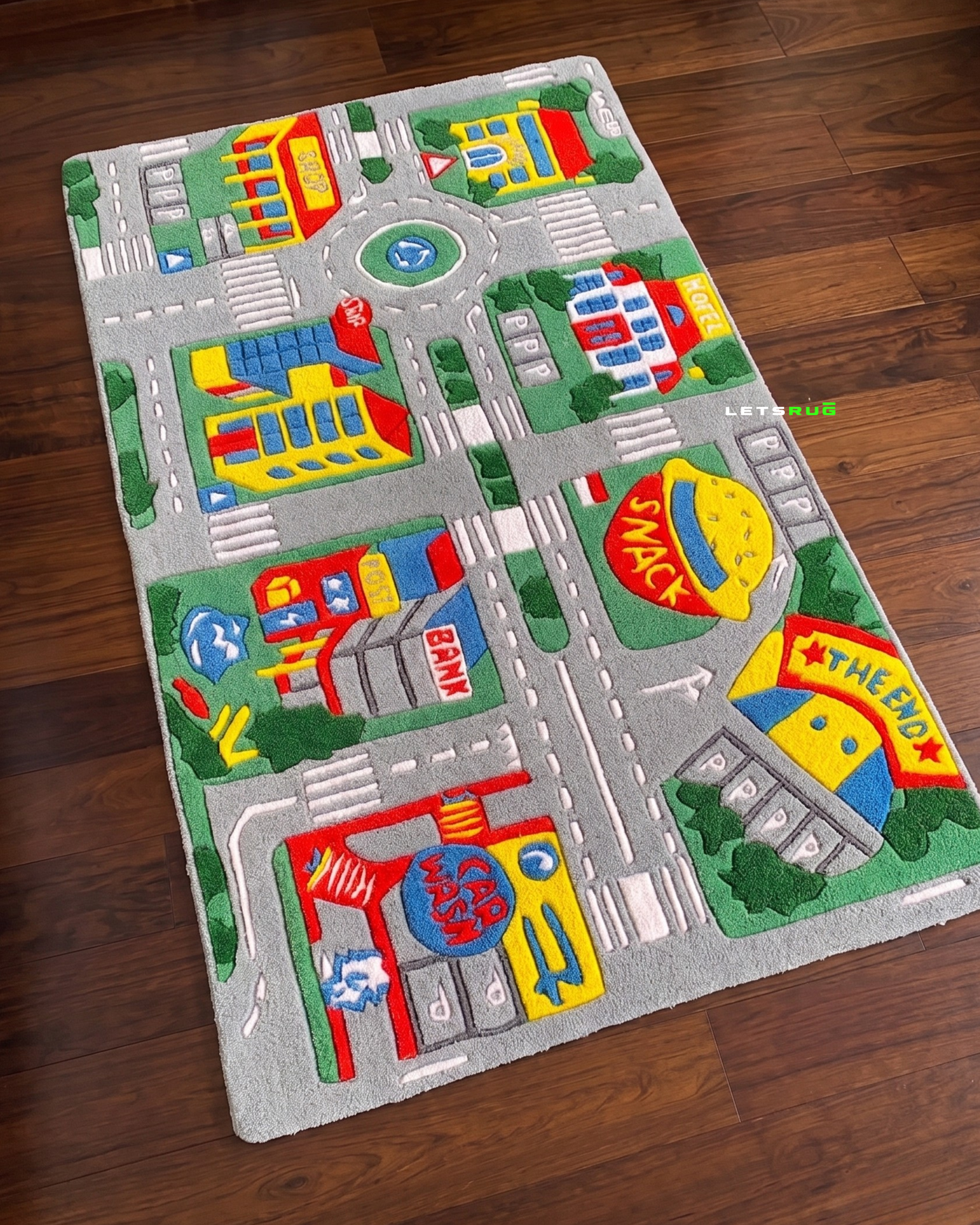 City Explorer Rug | HandTufted Custom Rug