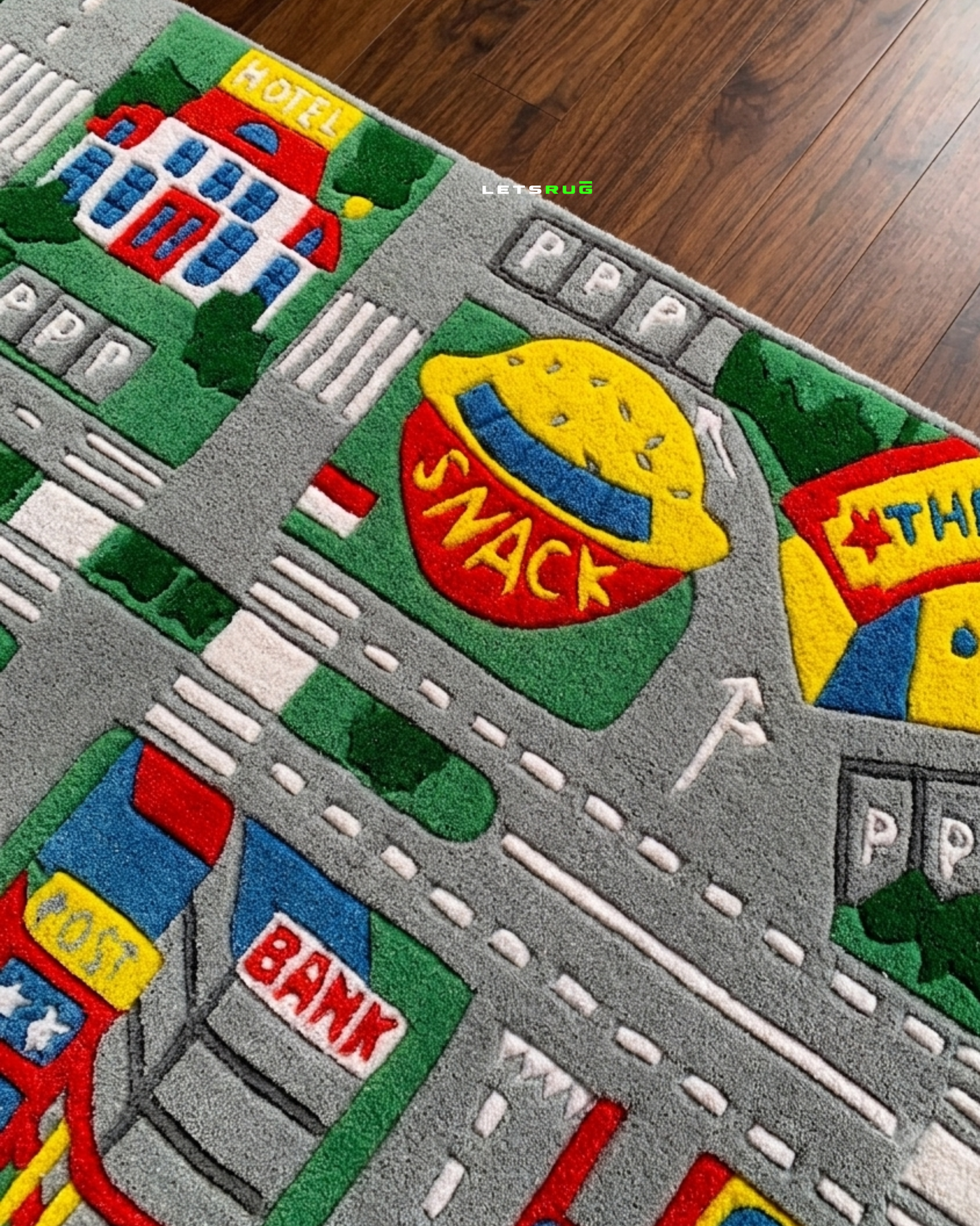 City Explorer Rug | HandTufted Custom Rug