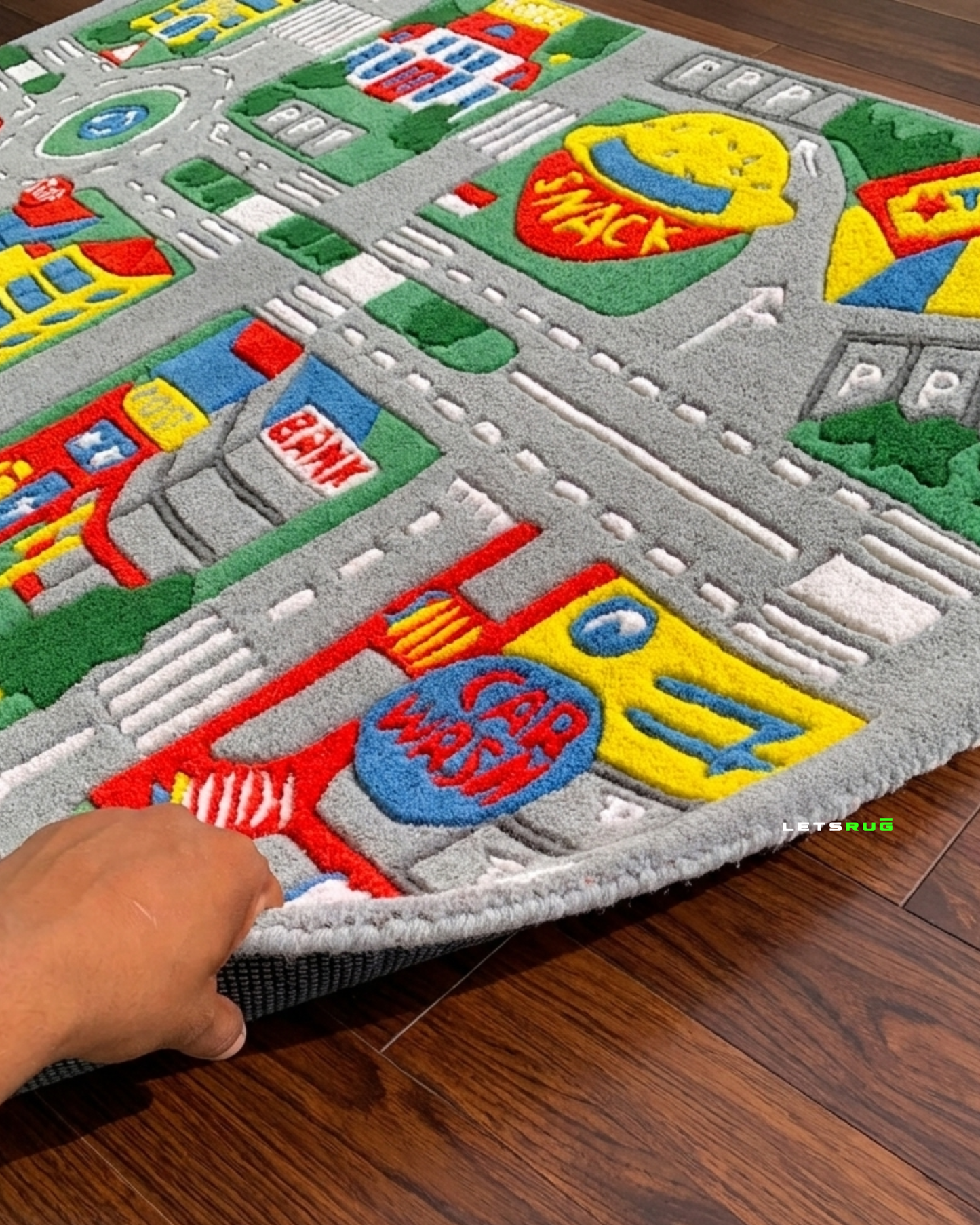 City Explorer Rug | HandTufted Custom Rug