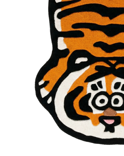 Cute Tiger | HandTufted Custom Rug