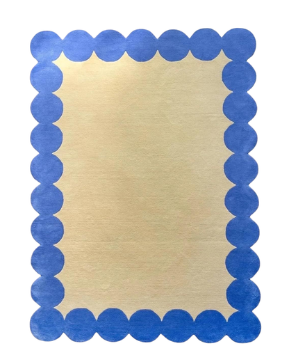 Blue Aura Rug | HandTufted Custom Rug