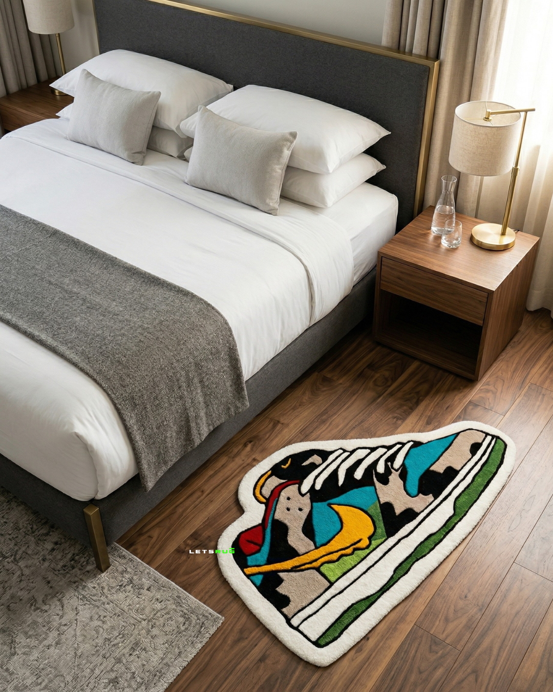 Sneaker Shoes Rug | HandTufted Custom Rug