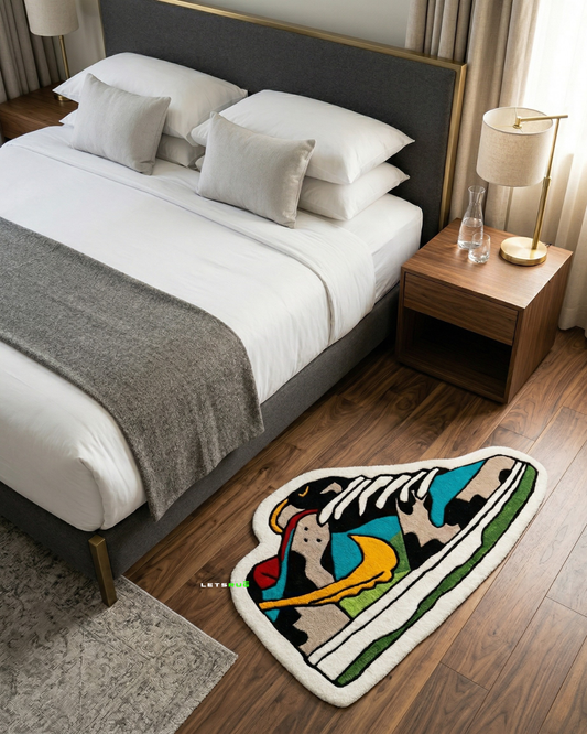 Sneaker Shoes Rug | HandTufted Custom Rug