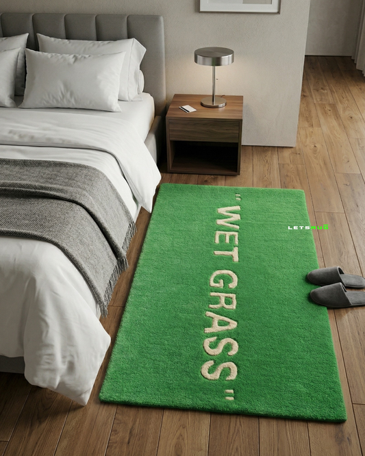 Wet Grass Rug | HandTufted Custom Rug