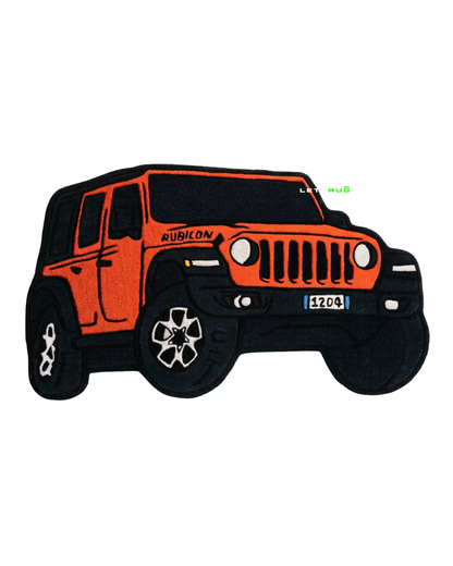 Car Rug 03 | HandTufted Custom Rug