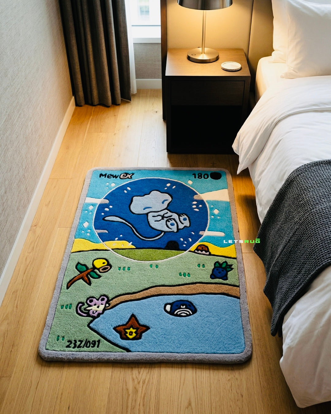Poke Card Rug | HandTufted Custom Rug